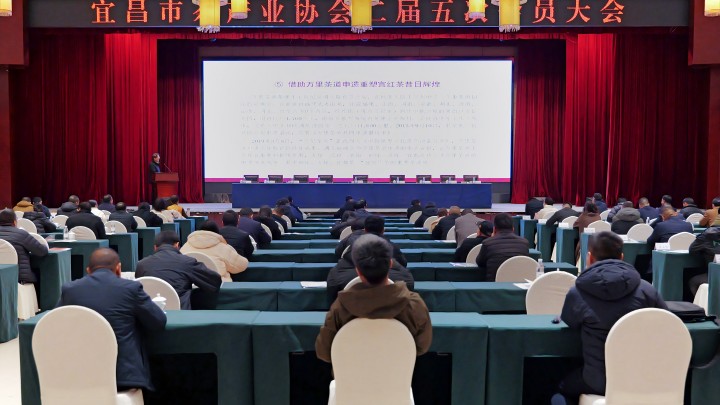 宜昌市茶产业协会召开二届五次会员大会