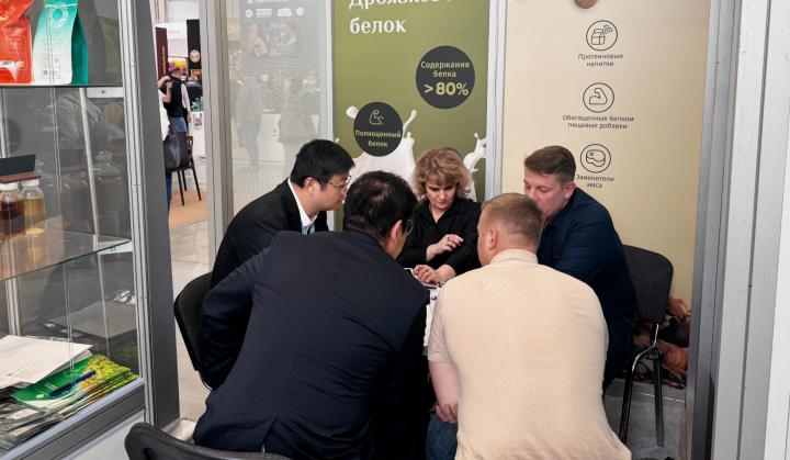 我市特色茶亮相莫斯科展会